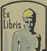 Franz Marc. Bookplate (Exlibris). (c. 1902)