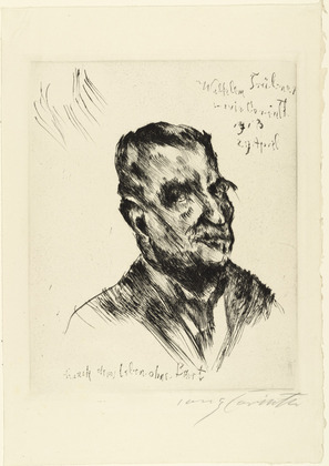 Lovis Corinth. Wilhelm Trübner. (1921)