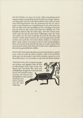 Gerhard Marcks. Goat at the Vine (Ziegenbock am Rebstock) (in-text plate, page 25) from Tierfabeln des Aesop (Aesop's Fables). (1950, print executed 1949-50)