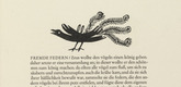 Gerhard Marcks. Crow with Peacock Feathers (Krähe mit Pfauenfedern) (in-text plate (page 29) from Tierfabeln des Aesop (Aesop's Fables). (1950, print executed 1949-50)