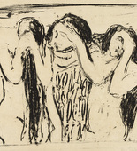 Max Pechstein. Grief (Leid). 1908