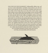 Gerhard Marcks. Dolphin (Delphin) (tailpiece, page 32) from Tierfabeln des Aesop (Aesop's Fables). (1950, print executed 1949-50)