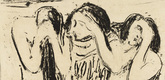 Max Pechstein. Grief (Leid). 1908