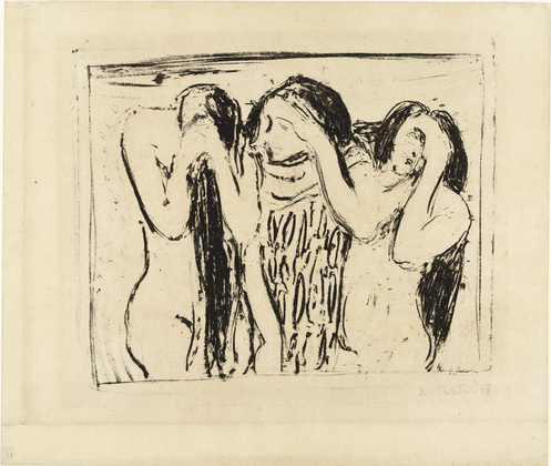 Max Pechstein. Grief (Leid). 1908