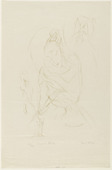 Georg Ehrlich. Singing Blind Woman (Singende Blinde). unknown