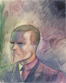 Otto Dix. Self-Portrait (Selbstporträt). 1922