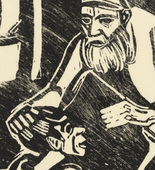 Christian Rohlfs. Return of the Prodigal Son (Rückkehr des verlorenen Sohnes) from the annual portfolio of the Alliance for the Advancement of German Art (Verbindung zur Förderung deutscher Kunst). (1916, published 1931)