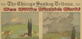 Lyonel Feininger. Wee Willie Winkie's World from The Chicago Sunday Tribune. September 23, 1906