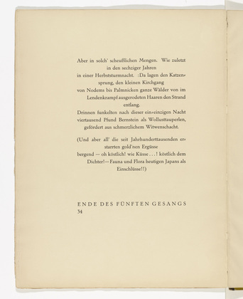 Max Pechstein. Untitled (plate, facing page 34) from Die Samländische Ode. 1918 (executed 1917)