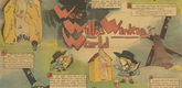 Lyonel Feininger. Wee Willie Winkie's World from The Chicago Sunday Tribune. November 4, 1906