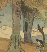 Lyonel Feininger. Wee Willie Winkie's World from The Chicago Sunday Tribune. November 25, 1906