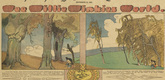 Lyonel Feininger. Wee Willie Winkie's World from The Chicago Sunday Tribune. November 25, 1906