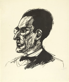 Otto Dix. Portrait of Otto Klemperer (Bildnis Otto Klemperer). 1923