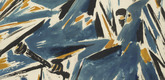 Otto Lange. Parrots (Papageien). 1917
