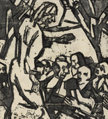 Christian Rohlfs. Sermon on the Mount (Bergpredigt). (1916)