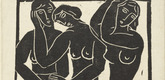Moissey Kogan. Three Nudes (Drei Akte). (c. 1926-29)