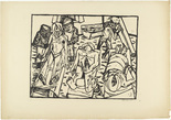 Max Beckmann. Morgue (Totenhaus). (1922, published 1924)