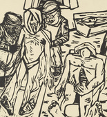 Max Beckmann. Morgue (Totenhaus). (1922, published 1924)