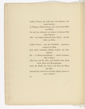 Max Pechstein. Untitled (tailpiece, page 11) from  Die Samländische Ode (The Samland Ode). 1918 (executed 1917)