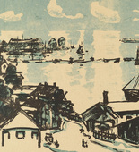 Emil Nolde. Near Sonderburg (Bei Sonderburg). (1907, printed 1915)