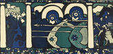 Vasily Kandinsky. Poster for the 1st Exhibition of the "Phalanx" (Plakat für die erste Ausstellung der "Phalanx"). (1901)