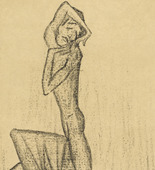 Milly Steger. Resurrection (Auferstehen) (plate, preceding p. 193) from the periodical Das Kunstblatt, vol. 1, no. 7 (Jul 1917). 1917