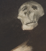 Alfred Kubin. Untitled (The Eternal Flame) (Ohne Titel [Die ewige Flamme]). (c. 1900)