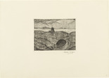 Paul Adolf Seehaus. Tower by the Sea (Turm am Meer). 1916