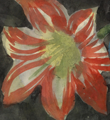 Emil Nolde. Amaryllis and Anemone (Amaryllis und Anemone). (c. 1930)