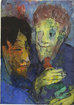 Emil Nolde. Magicians (Zauberer). (1931-35)