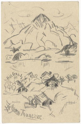 Johannes Itten. Untitled (Postcard). 1918