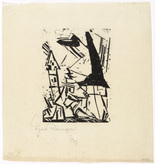 Lyonel Feininger. Masks (Masken). 1919