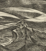 Paul Adolf Seehaus. Rotating Lighthouse (Rotierender Leuchtturm). (c. 1913)