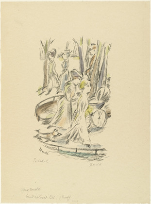 Max Unold. In the Park (Im Park). unknown