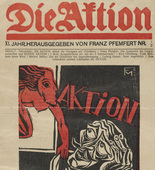 Conrad Felixmüller. Die Aktion, vol. 11, no. 1/2. January 8, 1921