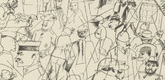 George Grosz. Plate 1 from Ecce Homo. 1922-1923 (reproduced drawings and watercolors executed 1915-22)