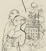 George Grosz. Plate 2 from Ecce Homo. 1922-1923 (reproduced drawings and watercolors executed 1915-22)