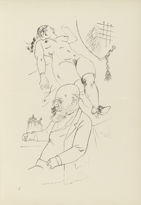 George Grosz. Plate 3 from Ecce Homo. 1922-1923 (reproduced drawings and watercolors executed 1915-22)
