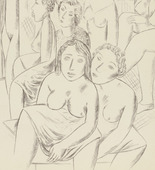 Lasar Segall. Women of the Mangue (Mulheres do Mangue) from the portfolio Mangue. 1941 (published 1943)