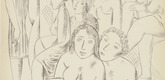 Lasar Segall. Women of the Mangue (Mulheres do Mangue) from the portfolio Mangue. 1941 (published 1943)