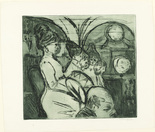 Ernst Ludwig Kirchner. Women's Band (Damenkapelle). (1908)