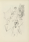 George Grosz. Plate 6 from Ecce Homo. 1922-1923 (reproduced drawings and watercolors executed 1915-22)