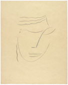 Alexei Jawlensky. Head III (Kopf III) from the portfolio Heads (Köpfe). (1922)