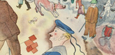 George Grosz. Plate I from Ecce Homo. 1922-1923 (reproduced drawings and watercolors executed 1915-22)