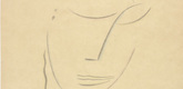 Alexei Jawlensky. Head III (Kopf III) from the portfolio Heads (Köpfe). (1922)