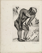 Max Pechstein. Frontispiece from Yali und sein weisses Weib (Yali and His White Wife). (1923)