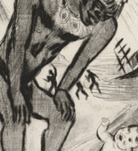 Max Pechstein. Frontispiece from Yali und sein weisses Weib (Yali and His White Wife). (1923)