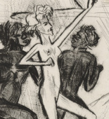 Max Pechstein. Plate (facing page 8) from Yali und sein weisses Weib (Yali and His White Wife). (1923)