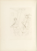Othon Coubine (or Otakar Kubin). Untitled (plate, folio 8) from Ten Sonnets. 1924