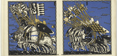 Carl Otto Czeschka. Untitled from Die Nibelungen (The Nibelungs). (1920)